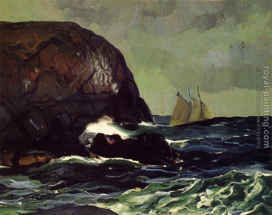 George Bellows : Beating out to Sea